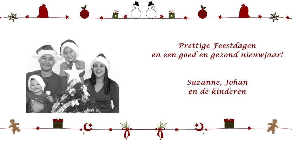 christmasdecoration on white background own picture, vk Binnenkant